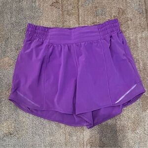 Lululemon Hotty Hot High-Rise Lined Shorts 4”